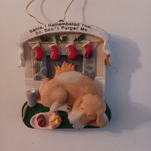 3 PC Dog Christmas Ornaments NWOT - Picture 4 of 7
